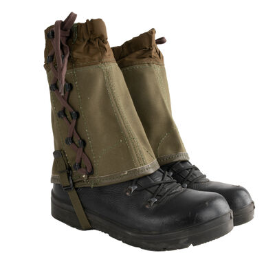 Italian Military Canvas Gaiters | New, , large
